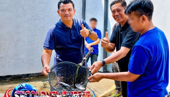 Manfaatkan Area Brandgang, Lapas Majalengka Sukses Panen 36 Kg Lele dan 65 Butir Telur Puyuh