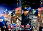 Polsek Leuwigoong Gelar KRYD Sabtu Malam Minggu untuk Jaga Keamanan Wilayah.
