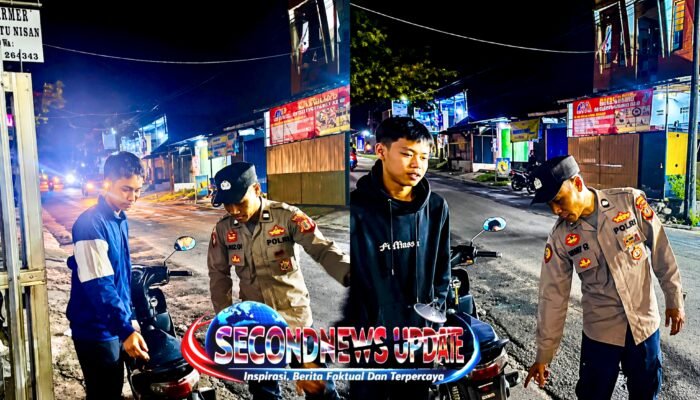 Polsek Leuwigoong Gelar KRYD Sabtu Malam Minggu untuk Jaga Keamanan Wilayah.