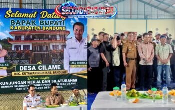 Bupati Bandung Kunjungi Desa Cilame, Perkuat Sinergi Pembangunan dan Serap Aspirasi Warga