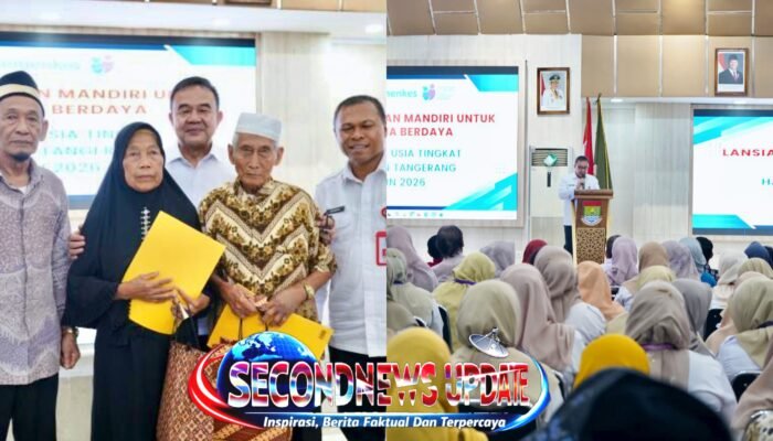 AHH Capai 75 Tahun, Sekda Tangerang Tekankan Pentingnya Stimulasi Kegiatan Produktif bagi Lansia