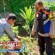Bhabinkamtibmas Polsek Panyileukan Dorong Ketahanan Pangan Melalui Monitoring Buruan Sae Pasir Biru