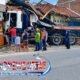 Kecelakaan Tunggal Truk Tronton di Kersamanah Garut, Rumah Warga Rusak dan Sejumlah Korban Luka Ringan