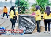 Sambut Hari Bhayangkara ke-80, Polres Garut Bersihkan Situ Bagendit, Wujud Nyata Kepedulian Lingkungan