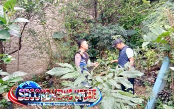 Bhabinkamtibmas Polrestabes Bandung Turun ke Lahan, Dampingi Warga Tanam Jagung Demi Perkuat Ketahanan Pangan Nasional