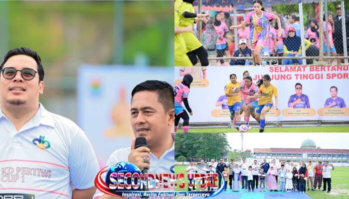 Syukur Memayungi Kelapa Dua, KD PERTIWI Cup 1 Resmi Dibuka Meriah: Tonggak Baru Sepak Bola Putri Banten