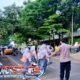 Polisi Turun Ke Jalan! Personel Polsek Leuwigoong Atur Lalu Lintas Demi Kenyamanan Pengguna Jalan