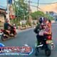 Polisi Siaga di Jalan Raya Salamnunggal Leles, Arus Lalu Lintas Tetap Lancar dan Aman