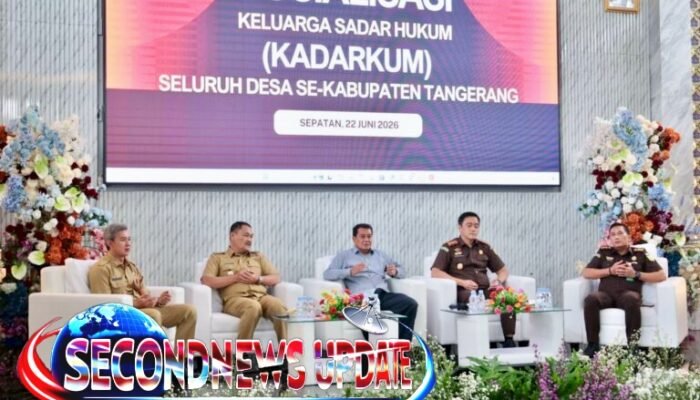 Bupati Tangerang Gaungkan Gerakan Desa Sadar Hukum, Kepala Desa Diminta Jadi Garda Terdepan Penegakan Aturan