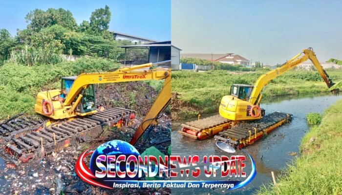 Normalisasi Kalimati Ciasin Digencarkan, UPTD SDA Wilayah 6 Tangerang Antisipasi Banjir di Permukiman Desa Laksana