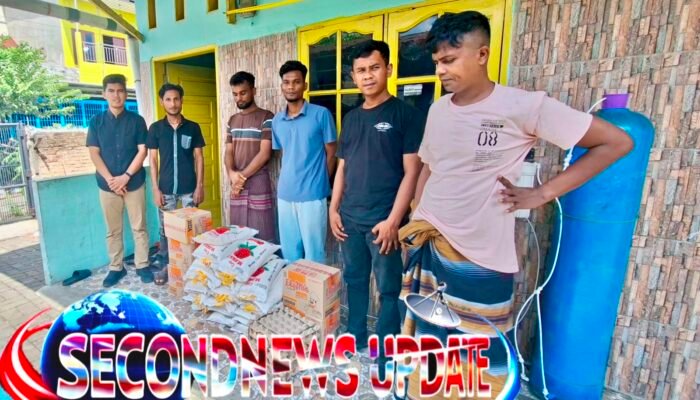 Demi Kemanusiaan, Warga Kota Medan Gotong Royong Salurkan Bantuan Sembako untuk Pengungsi Rohingya