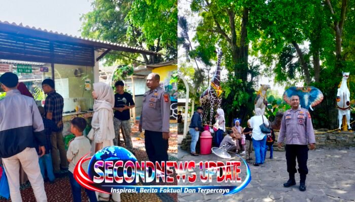 Polsek Kadungora Amankan Taman Satwa Cikembulan, Libur Sekolah Berlangsung Aman dan Kondusif