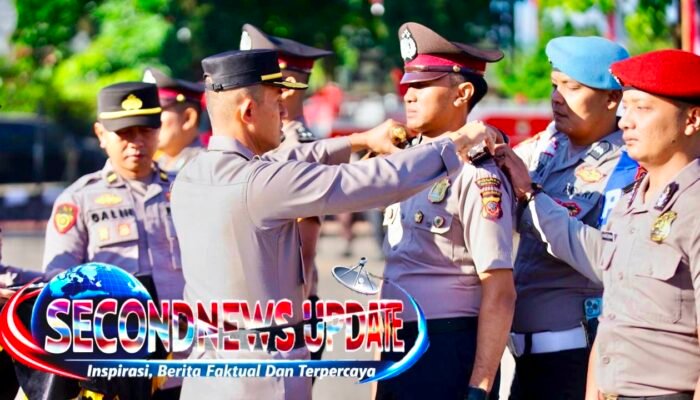 107 Personel Polres Garut Resmi Naik Pangkat, Kapolres Tegaskan Ini Bukan Hadiah Melainkan Amanah