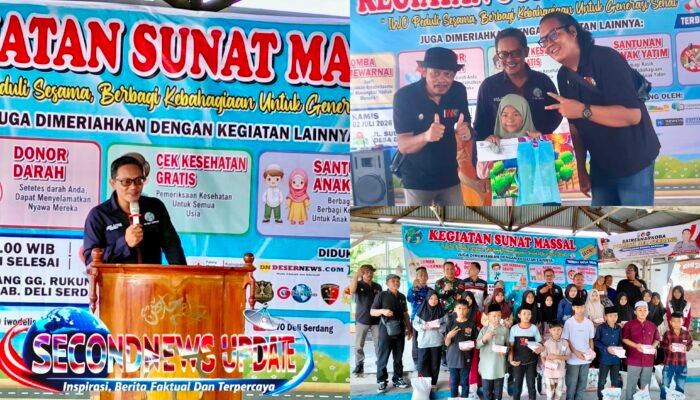 Bakti Sosial IWO Deli Serdang Dapat Apresiasi Pemkab, Perkuat Kolaborasi Pers dan Pemerintah Layani Masyarakat