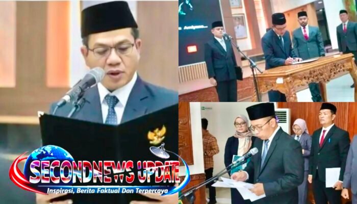 Empat Pejabat Pimpinan Tinggi Dilantik Dadang Supriatna, Perkuat Kinerja Pemkab Bandung