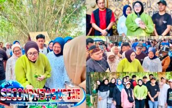 Wakil Bupati Tangerang, Intan Nurul Hikmah, memberikan apresiasi tinggi terhadap penyelenggaraan Pasar Rakyat Alam Bambu Ciakar di Kecamatan Panongan, Minggu (5/7/2026).