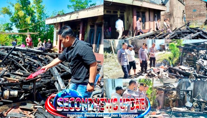 Rumah Panggung di Kadungora Garut Ludes Terbakar, Diduga Korsleting Listrik, Kerugian Capai Rp200 Juta