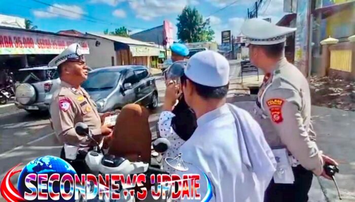 Satlantas Polres Tasikmalaya Terapkan Tilang Humanis, Pelanggar Diajak Dengarkan Tausiyah Sebelum Ditindak