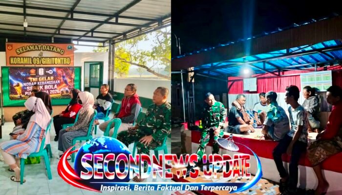 Nobar Perempat Final Piala Dunia 2026 di Kodim 0728 Wonogiri Meriah, TNI dan Warga Bersatu Dukung Argentina