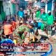 Meski Diguyur Panas Menyengat, Satgas TMMD, LDII, MTA dan Warga Kompak Tuntaskan Pengecoran Begesteng Saluran Air di Surakarta