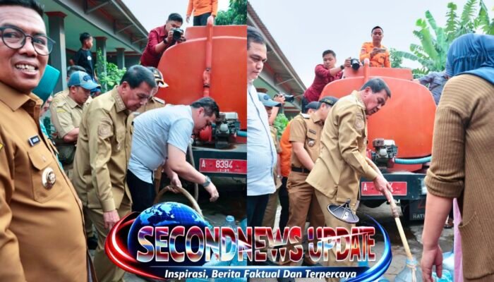 Bupati Tangerang dan Gubernur Banten Turun Langsung Salurkan Air Bersih, Warga Tigaraksa Terdampak Kekeringan Akhirnya Bernapas Lega