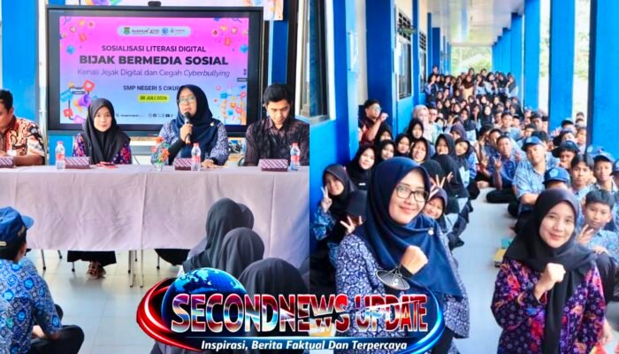 Diskominfo Kabupaten Tangerang Edukasi Pelajar SMPN 5 Cikupa, Perkuat Literasi Digital dan Cegah Cyberbullying