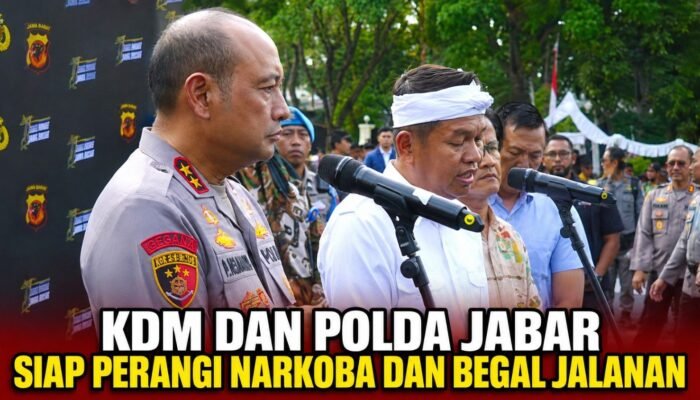 Dedi Mulyadi dan Polda Jabar Deklarasi Perang Total! Bandar Narkoba, Begal hingga Geng Kriminal Diburu, Jawa Barat Siaga Bersih Kejahatan