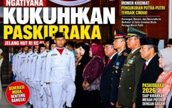Paskibraka Cimahi 2026 Dikukuhkan, Ngatiyana Titip Amanah Merah Putih dan Masa Depan Generasi Muda