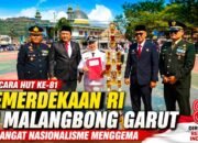 Upacara HUT ke-81 Kemerdekaan RI di Malangbong Garut Berlangsung Khidmat, Semangat Nasionalisme Menggema