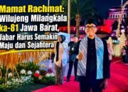 Mamat Rachmat: Wilujeng Milangkala ka-81 Jawa Barat, Jabar Harus Semakin Maju dan Sejahtera