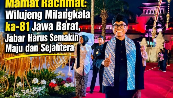 Mamat Rachmat: Wilujeng Milangkala ka-81 Jawa Barat, Jabar Harus Semakin Maju dan Sejahtera