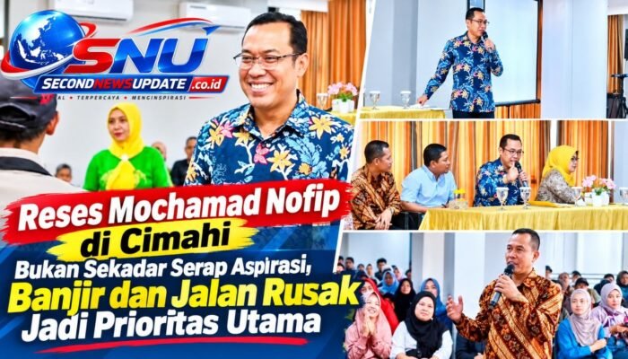 Reses Mochamad Nofip di Cimahi Bukan Sekadar Serap Aspirasi, Banjir dan Jalan Rusak Jadi Prioritas Utama