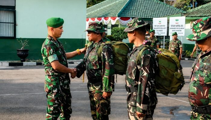 Tradisi Sambut Prajurit Baru di Kodim Boyolali, Dandim Tekankan Loyalitas dan Profesionalisme
