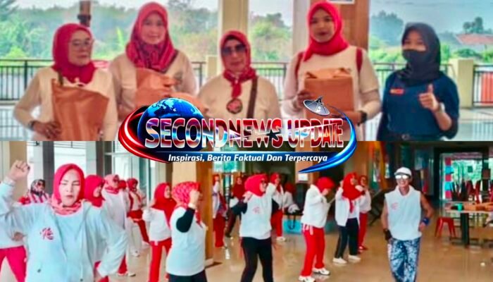 Mawmie Soreang dan Komunitas KISS Gelar Senam Merah Putih Sambut HUT RI ke-81, Semangat Nasionalisme Bergema