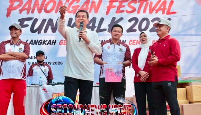 Ribuan Warga Ikuti Fun Walk HUT RI ke-81 di Panongan, Bupati Tangerang: Jaga Kesehatan dan Kebersamaan