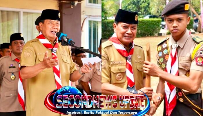 Bupati Maesyal Lepas Kontingen Jambore Nasional XII, Pramuka Kabupaten Tangerang Diminta Harumkan Nama Daerah