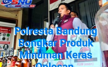 Polresta Bandung Bongkar Miras Oplosan Diduga Berbahan Berbahaya, Tiga Orang Diciduk