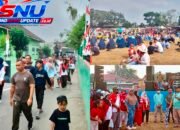 Gerak Jalan Sehat HUT ke-81 RI di Teras Diikuti 2.000 Warga, Babinsa Bersama Aparat Pastikan Kegiatan Aman