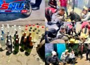 Dini Hari di Kerkof, Polisi Garut Sita 50 Botol Miras dari Lima Terduga Penjual