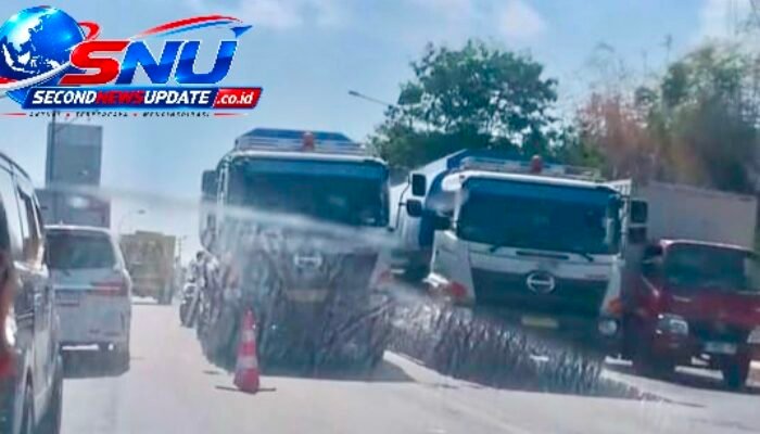 Truk Mogok di Jalur Nagreg Kawasan Tuggaran, Arus Lalu Lintas Dua Arah Tersendat