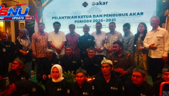Arif Maulana Dikukuhkan sebagai Ketua AKAR Kota Bandung, Siap Bawa Kuliner Bandung Naik Kelas