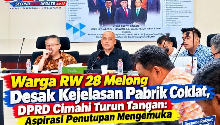 Warga RW 28 Melong Desak Kejelasan Pabrik Coklat, DPRD Cimahi Turun Tangan: Aspirasi Penutupan Mengemuka