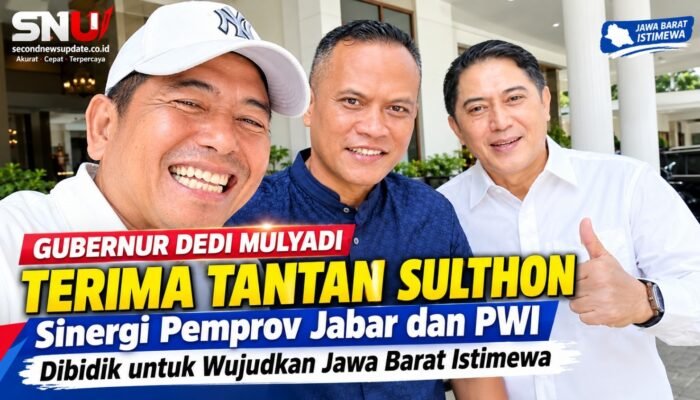 Gubernur Dedi Mulyadi Terima Tantan Sulthon, Sinergi Pemprov Jabar dan PWI Dibidik untuk Wujudkan Jawa Barat Istimewa