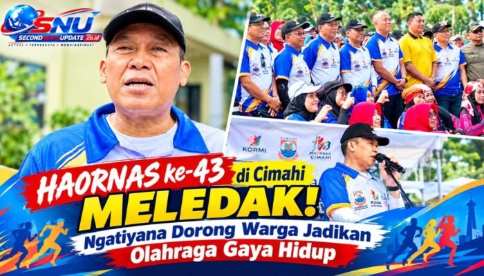 HAORNAS ke-43 di Cimahi Meledak! Ngatiyana Dorong Warga Jadikan Olahraga Gaya Hidup