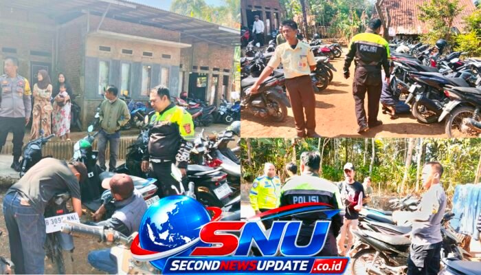 Razia Knalpot Brong di Sekolah, Polsek Malangbong Amankan 20 Knalpot Tak Sesuai Standar