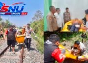 Pejalan Kaki Tertemper Kereta Api Purwakarta–Garut di Sukawening, Korban Meninggal di Lokasi
