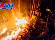 Api Berkobar di Bawah Jurang, Babinsa Klego Bergerak Cepat Cegah Kebakaran Merembet ke Permukiman