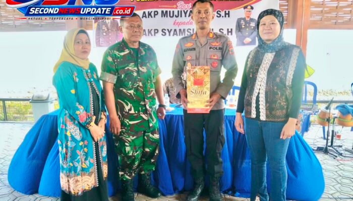 Tongkat Komando Bergeser, AKP Syamsudin Resmi Pimpin Polsek Sukodono Sragen