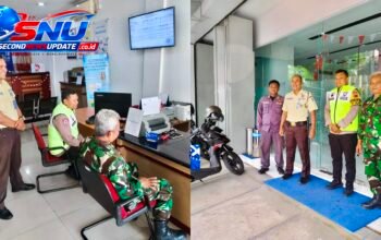 Patroli Gabungan di Pertokoan Honggowongso, Babinsa Kratonan Antisipasi Aksi Kejahatan
