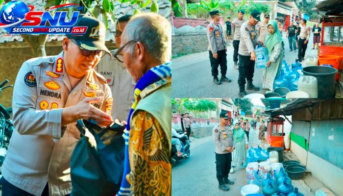 Kemarau 5 Bulan, Warga Gunung Geulis Sumedang Krisis Air Bersih, Polda Jabar Kirim 10 Ribu Liter